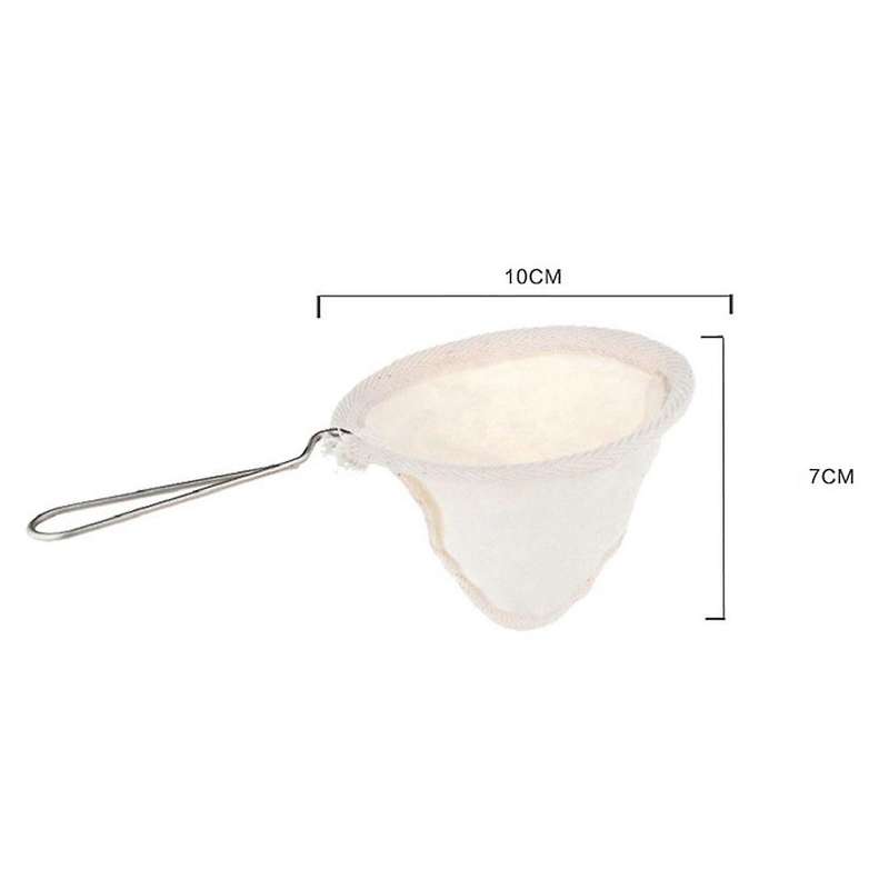 Coffee Filter Bag Reusable Hand-pushed Coffee Filter Bag Filter-6pcs