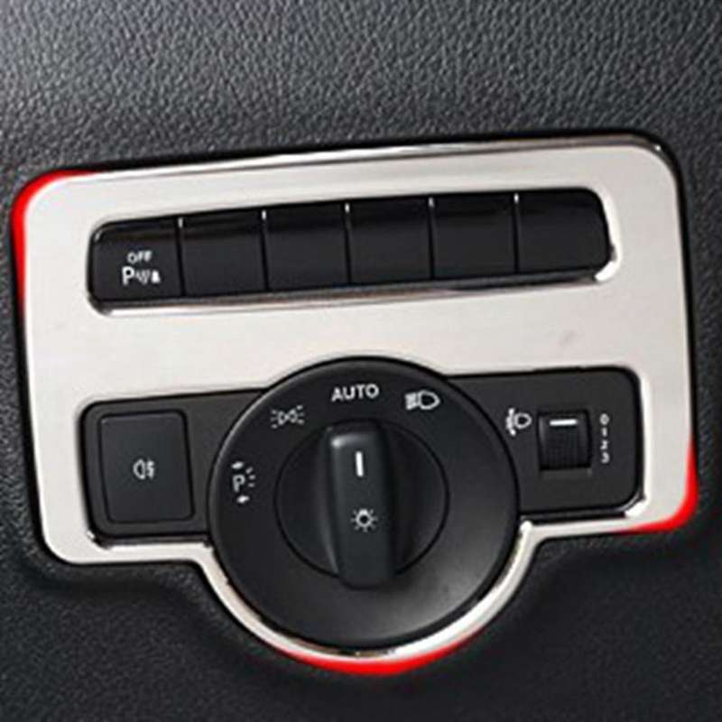 Car Headlight Switch Adjustment Trim Panel Styling Accessories