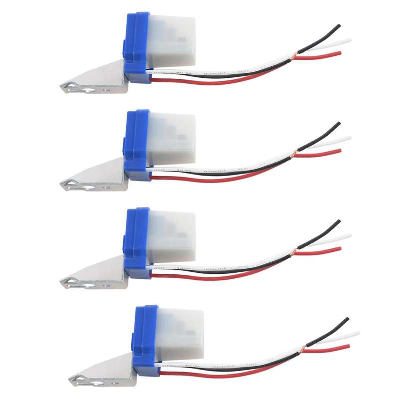 4x Ac Dc 12v 10a Automatic Switch Light Sensor Twilight Switch
