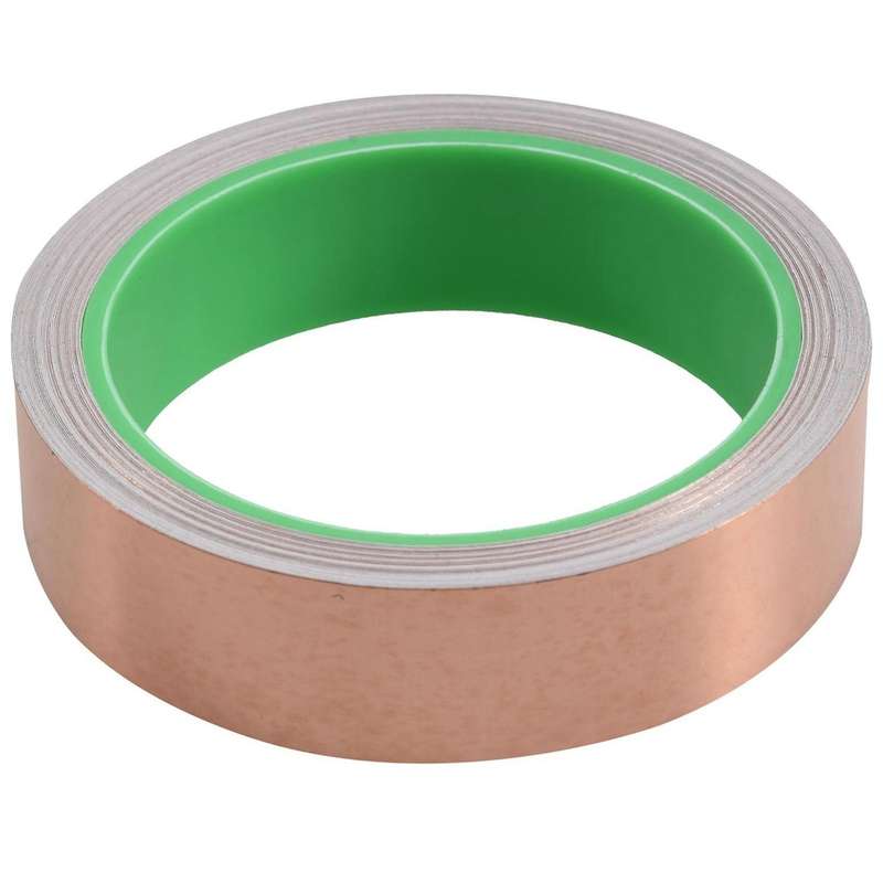 2x Copper Foil Tape with Conductive Adhesive (25mm X 11meters)
