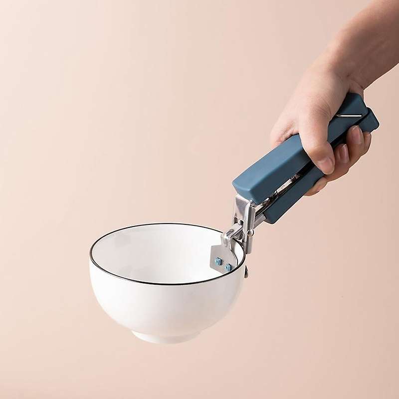 Silicone Slip-resistant,anti-hot Pot Pan Bowl Gripper Clip Tool(suit)