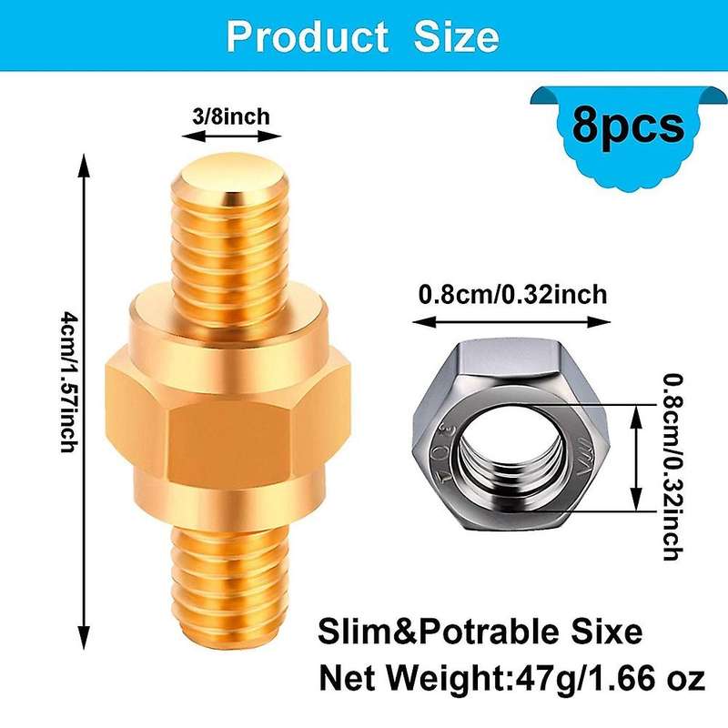 Side Post Battery Terminal 3/8 16 Bolts Side Battery Post Adapter
