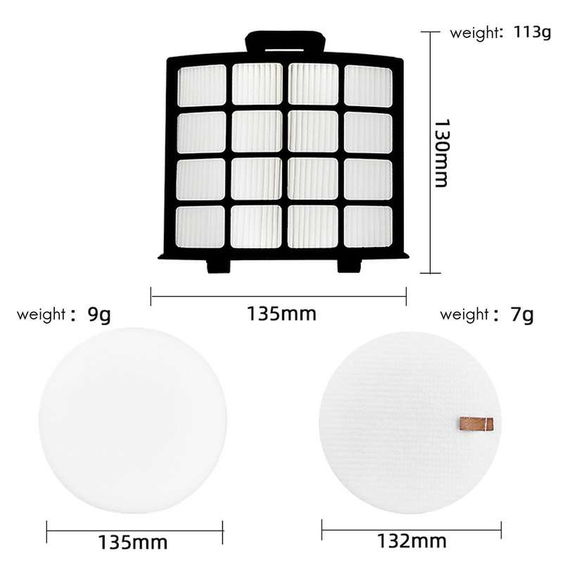 Foam & Felt Filter Kit Replacement Parts for Shark Az2000 Az2000w