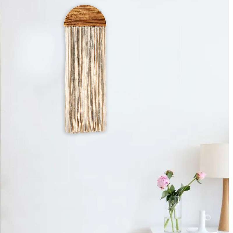 Modern Tassel Circle Tapestry Living Room Wall Decor Tapestry B