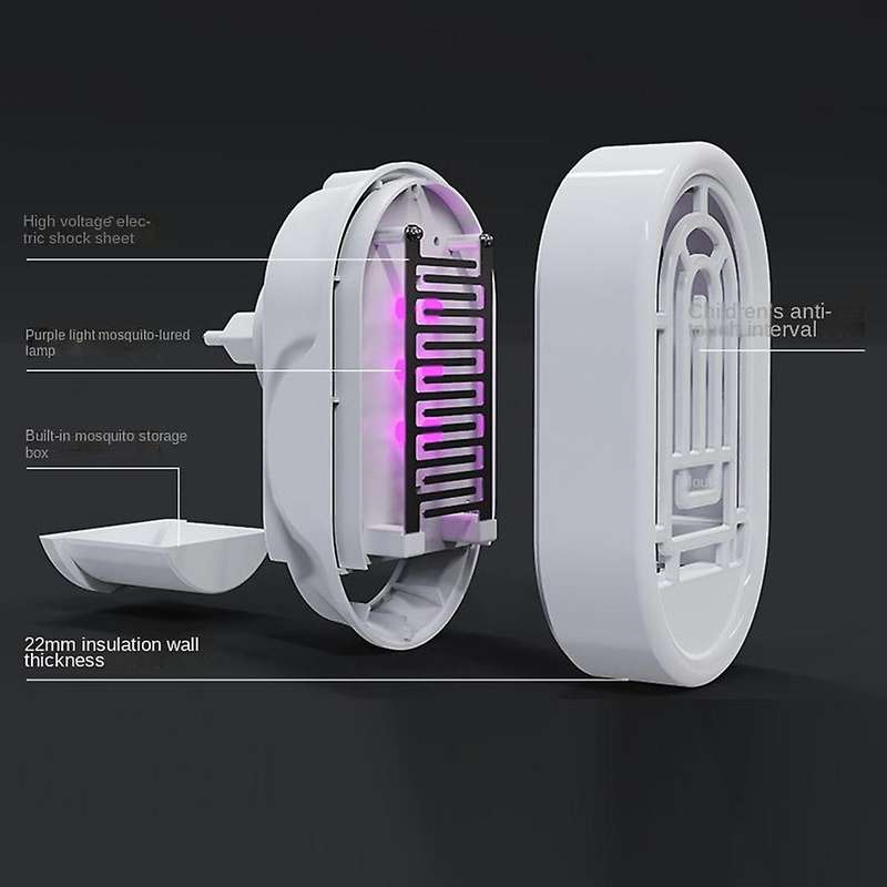 Pest Repeller Plug In Electronic Mosquito Killer Indoor Led,eu Plug