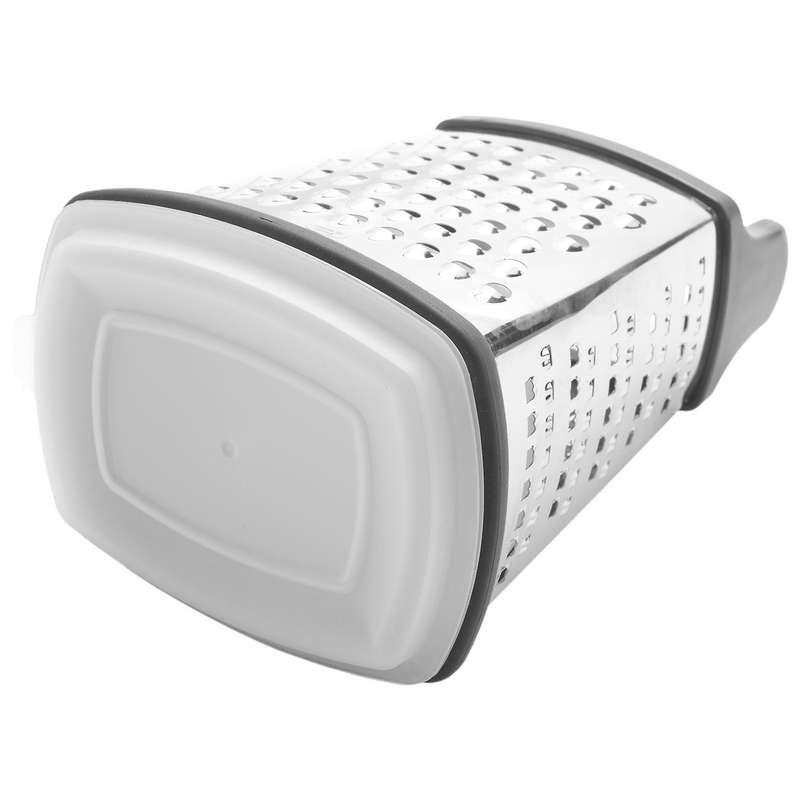 Spring Chef Professional Box Grater, Stainless Steel with 4 Sides