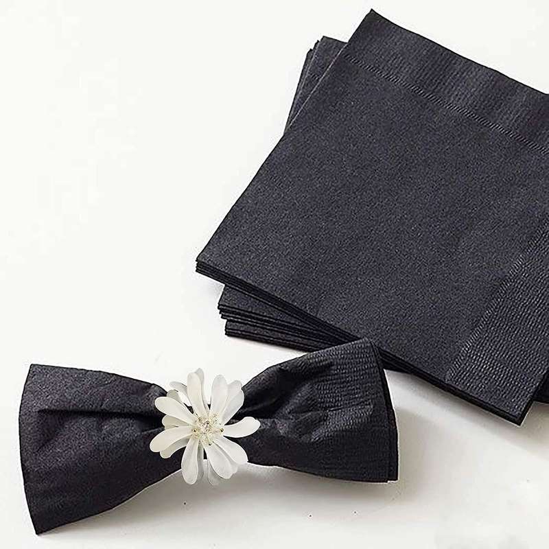 Acrylic Flower Napkin Rings , Handmade Napkin Rings for Wedding