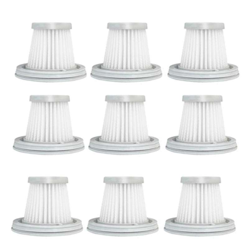 9pcs Hepa Filter for Xiaomi Mijia Handy Vacuum Cleaner Ssxcq01xy Car