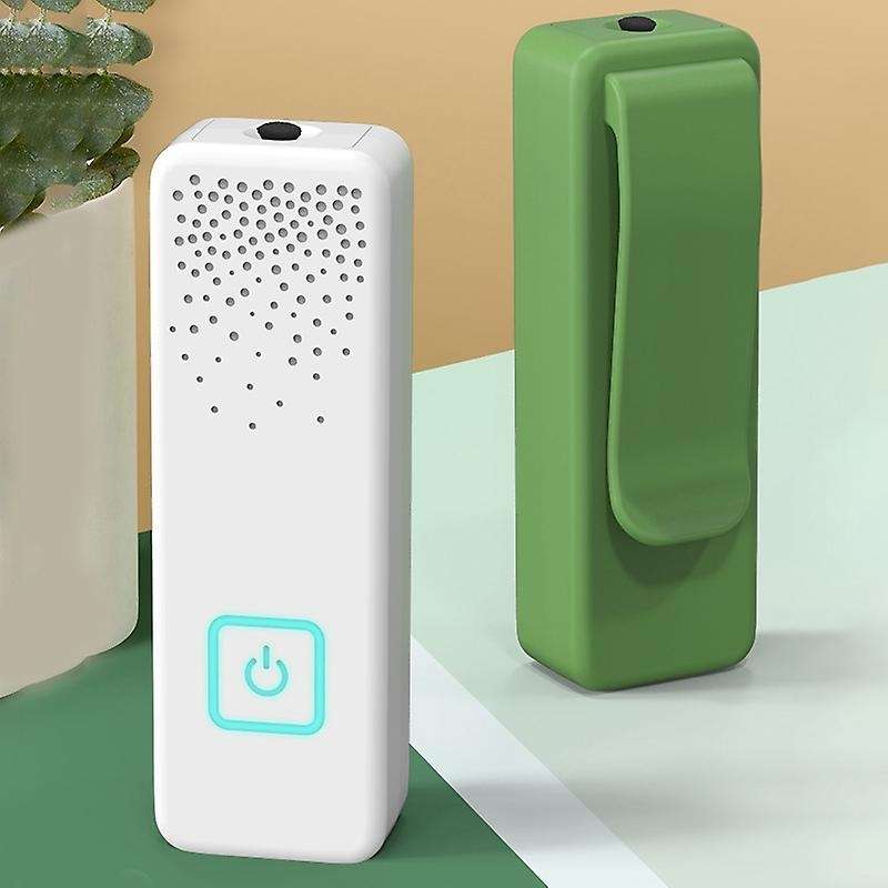 Usb Portable Wearable Personal Air Purifier Black for Car Home