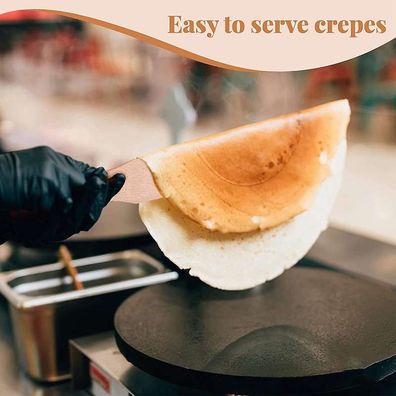 Crepe Spreader Spatula and Ladle Kit,for Nonstick Disc Pan Crepe