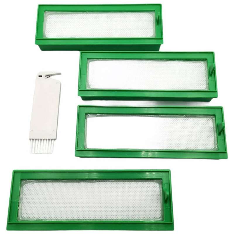 1 Set Of 4 Combination Filters Compatible for Vorwerk Kobold Vr200