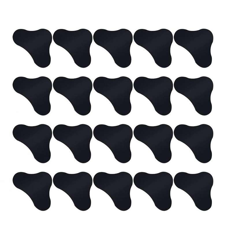 Rug Gripper 20 Pcs Double Sided Anti Curling Non Slip Rug Pad
