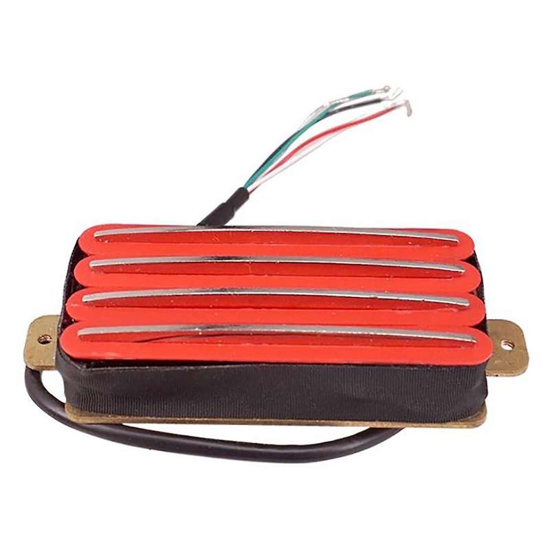 Dual Hot Rail Pickups 4 Core Wire Copper Base Plate for Electric