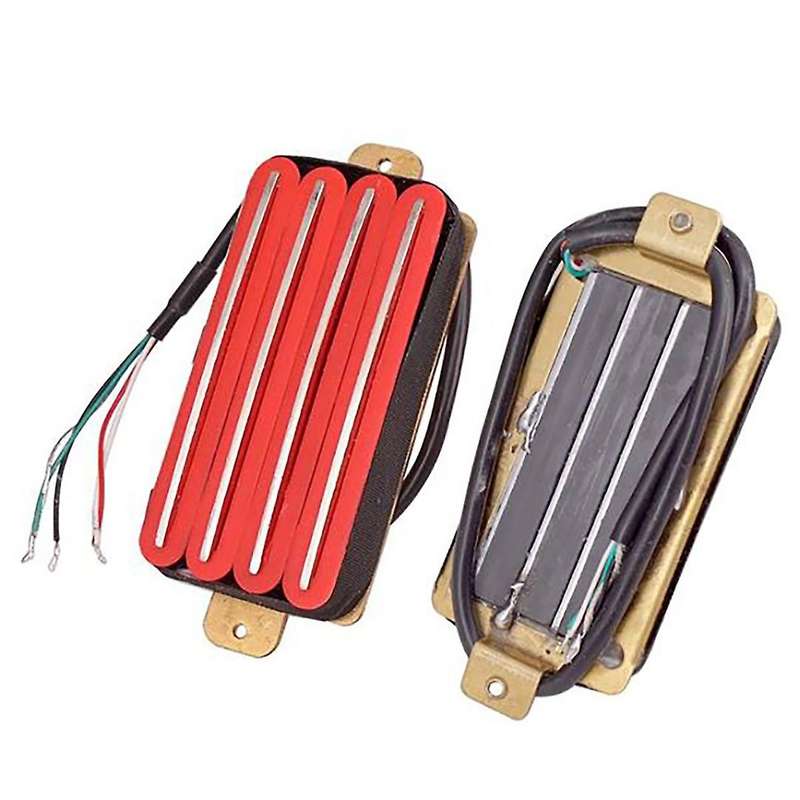 Dual Hot Rail Pickups 4 Core Wire Copper Base Plate for Electric