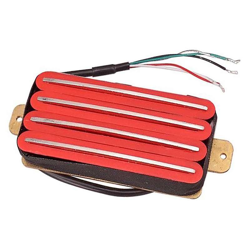 Dual Hot Rail Pickups 4 Core Wire Copper Base Plate for Electric