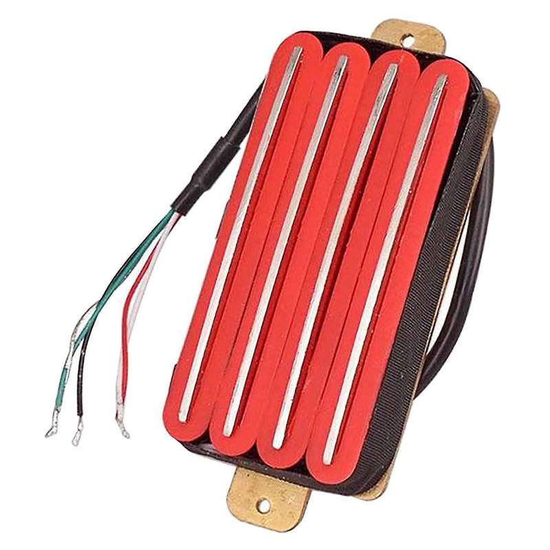 Dual Hot Rail Pickups 4 Core Wire Copper Base Plate for Electric