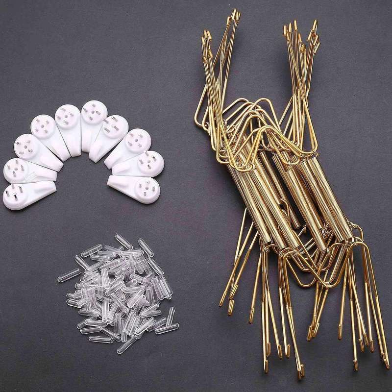 10 Pack Plate Hangers, Wall Plate Hangers and 10 Pack Wall Hooks
