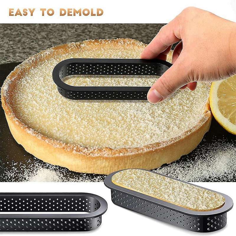 Silicone Tart Cake Mold Mousse Circle Cutter Ring Bakeware Diy C