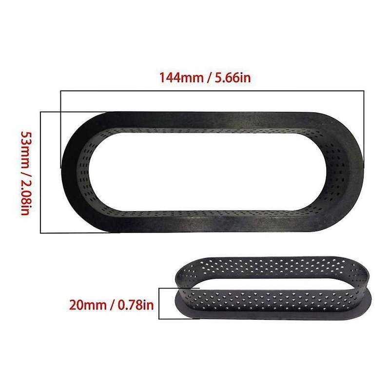 Silicone Tart Cake Mold Mousse Circle Cutter Ring Bakeware Diy B