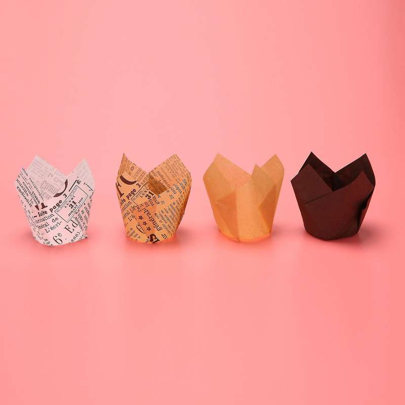 200 Pcs Cupcake Muffin Liners Paper Baking Cups Cupcake Wrappers