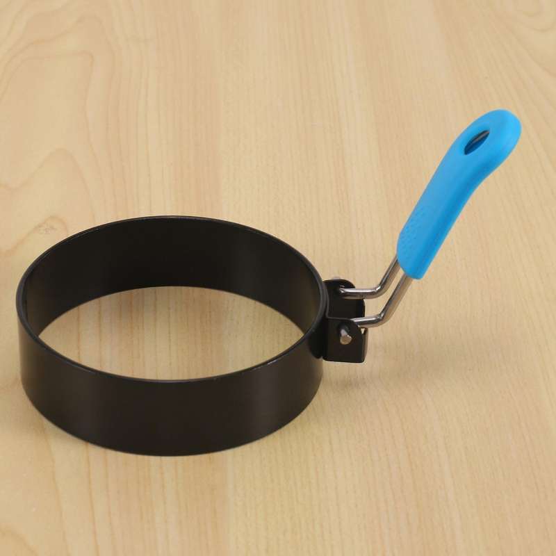 4 Pack Stainless Steel Egg Cooking Rings with Handle,for Frying Eggs
