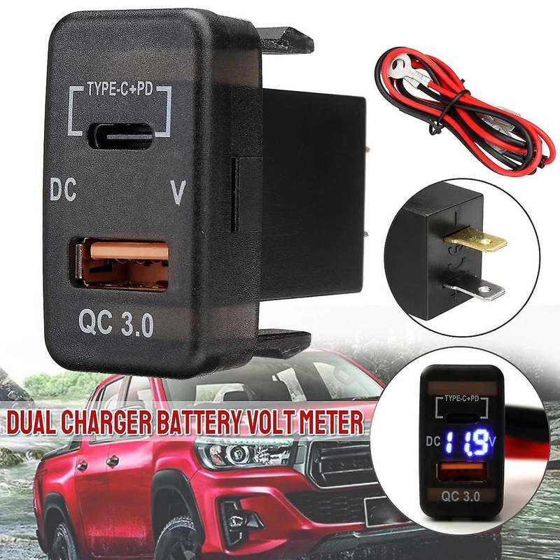 36w Dual Usb Fast Charger for Honda Civic Accord Hr-v Jazz City