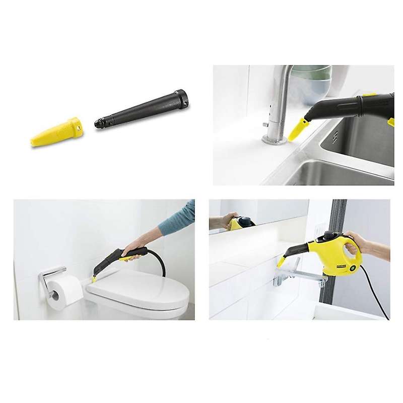 Power Nozzle with Extension for Karcher Steam Cleaner Red