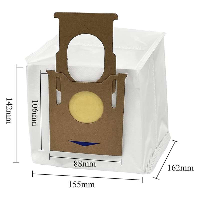 Pack Of 5 Vacuum Cleaner Bags for Ecovacs Deebot Ozmo T8 Aivi T8 Max