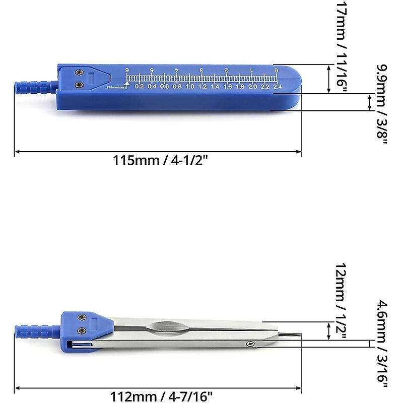 Ekg Ecg Caliper Electrocardiogram Divider, 2 Pack for Drafting