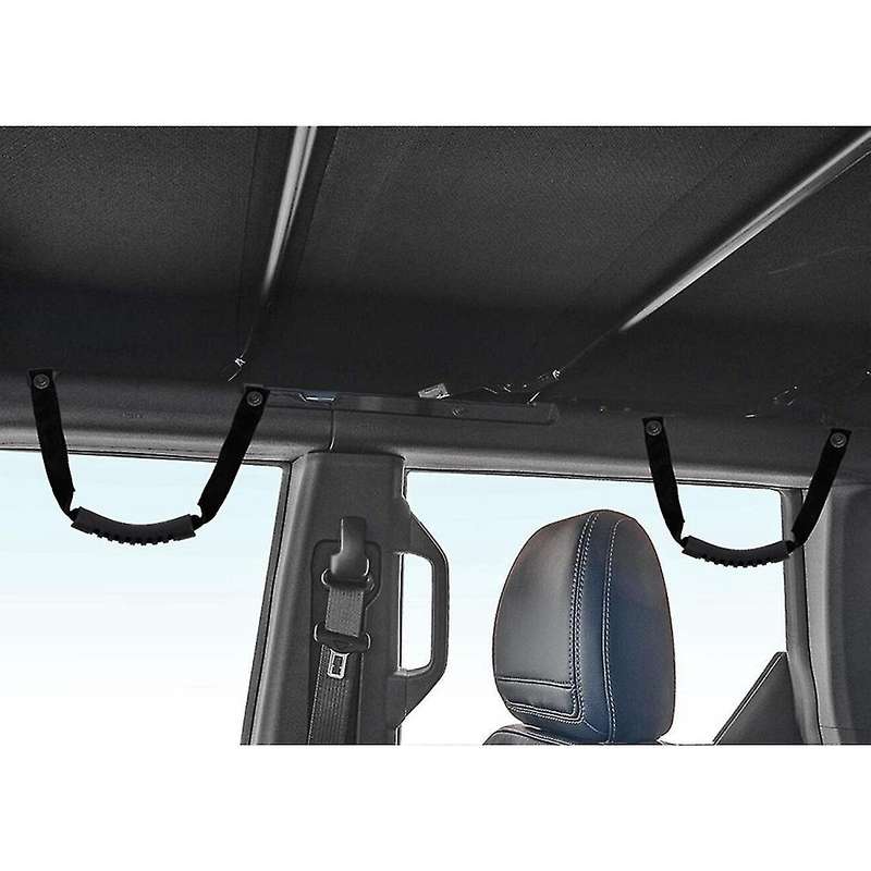 Roll Bar Grab Handles for Ford Bronco 21-22 with Anti-slip (black)