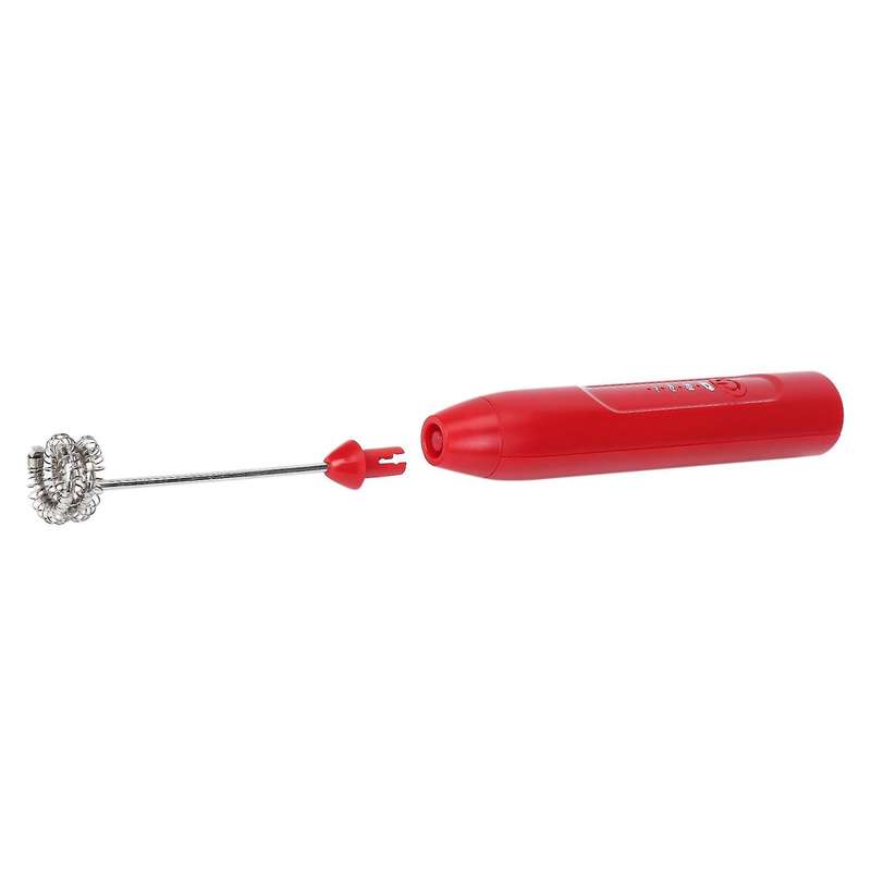 Electric Mixer Blender Milk Frother Handheld,red