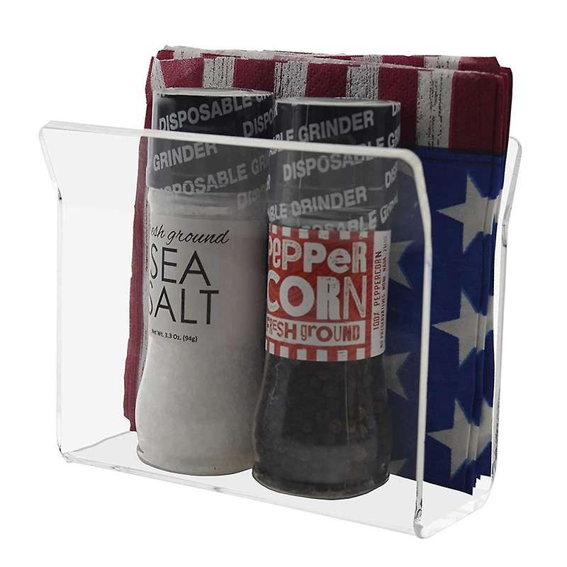 Acrylic Cocktail Napkin Holder, for Napkin Kitchen Dining Table Decor