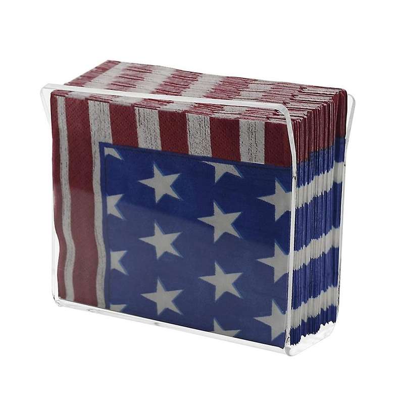 Acrylic Cocktail Napkin Holder, for Napkin Kitchen Dining Table Decor