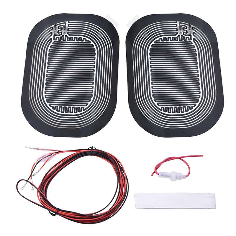Dc 12v Car Side Wing Mirror Heating Pad Rearview Mirror Mist Demister