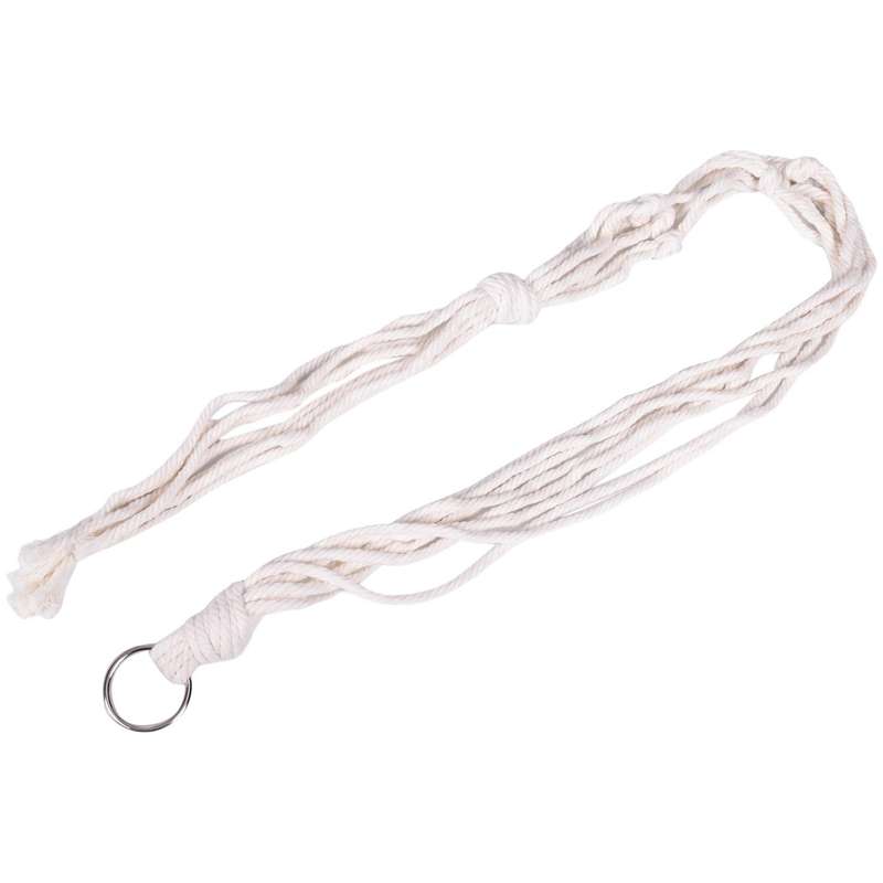 4 Pcs Macrame Plant Hanger Set Handmade Cotton Rope