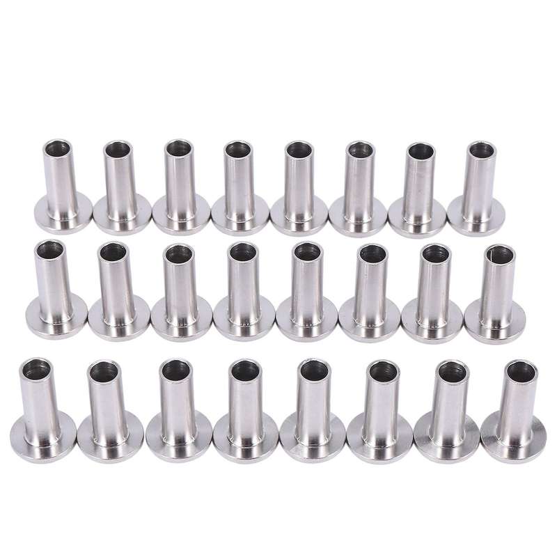 Stainless Steel Protector Sleeves T316 Marine Grade 24 Pack