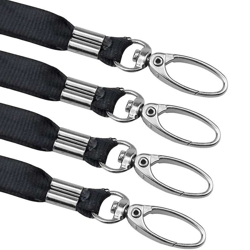 Lanyards for Neck Name Badge Keys Office Flat Nylon Lanyards 20pcs