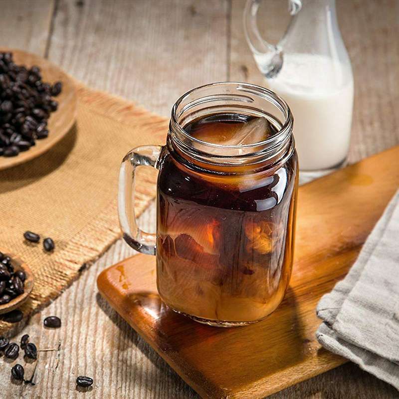 Cold Brewed Coffee Pot - Wide Mouth Mason Tank Filter - 100m