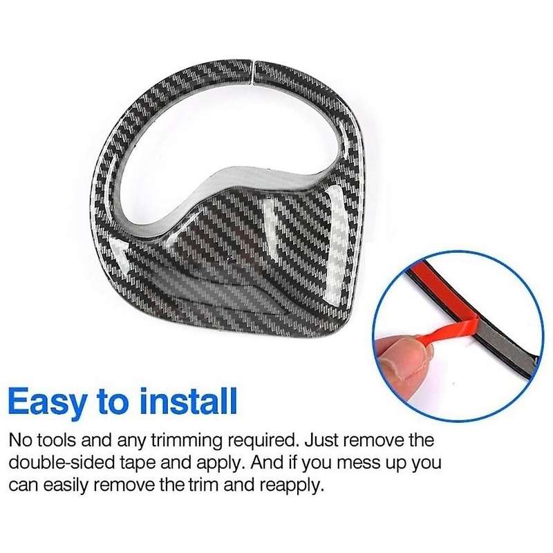 Car Seat Belt Buckle Cover Trim Frame Decor Sticker