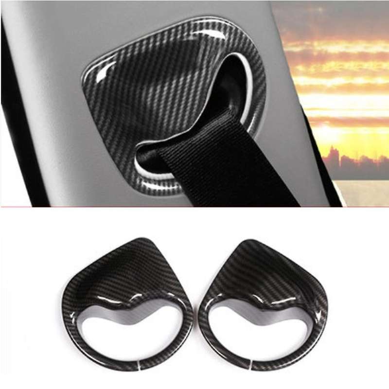 Car Seat Belt Buckle Cover Trim Frame Decor Sticker