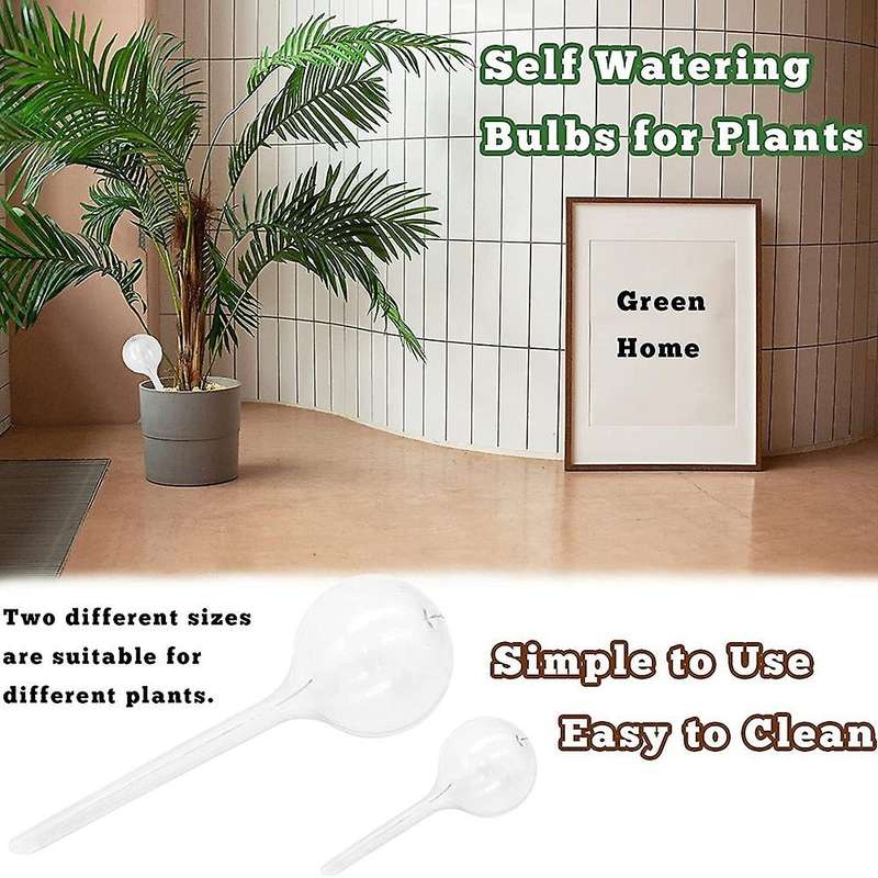 12 Pack Automatic Watering Bulbs,self-watering Globes,plastic Self A