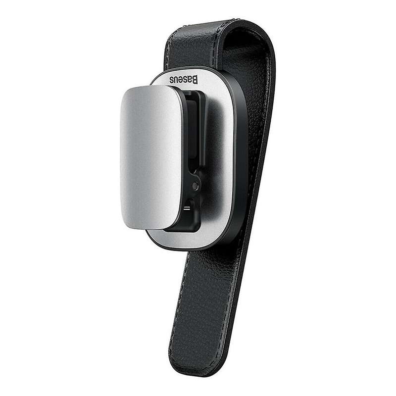 Baseus Car Glasses Case Auto Sun Visor Glasses Holder Sunglasses Clip