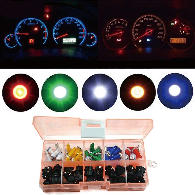 Car Pc74 T5 Led Twist Socket Instrument Panel Cluster Plug Dash Light