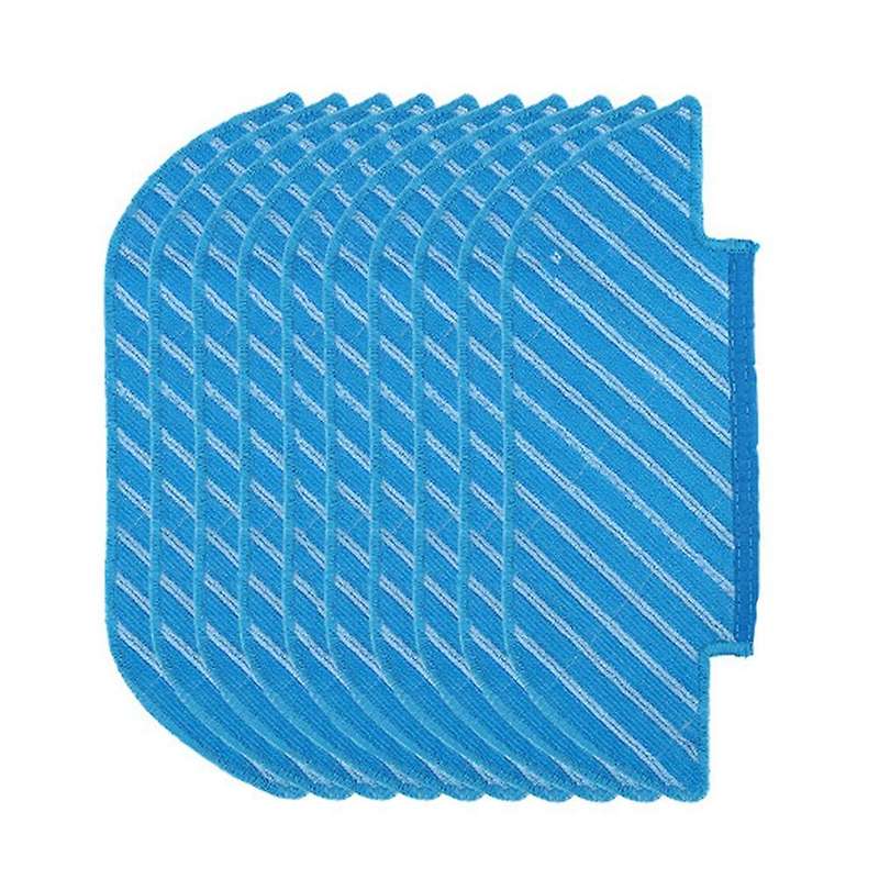 10pcs Mop Cloth Pad Fit for Ecovacs Deebot Ozmo Slim 10 Dk33 Dk35