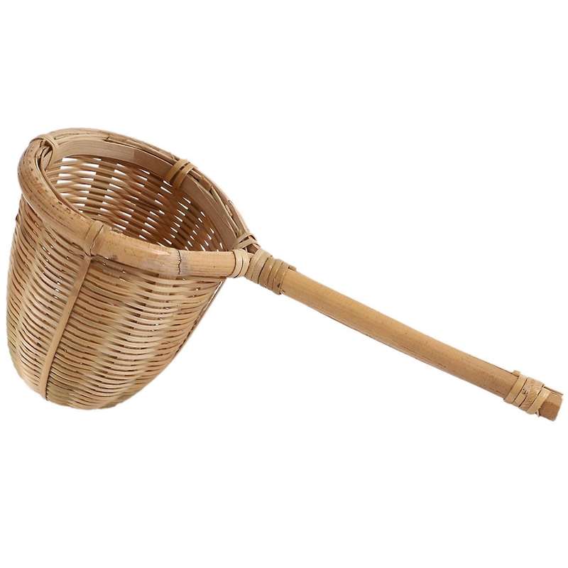 Nature Bamboo Tea Strainer Filter Colander Infuser Handmade Weave
