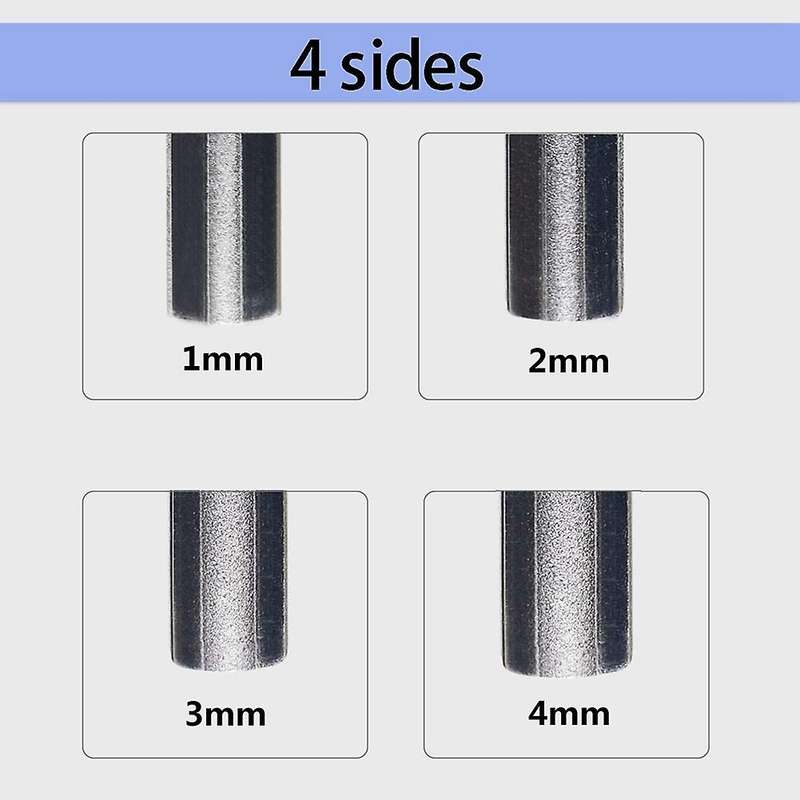 Guitar Fret Crowning File, Fret Edge File, Fret End Rounded Tool