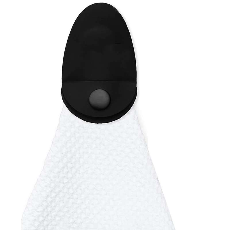 Magnetic Towel, for Strong Hold to Golf Carts Or Clubs,white