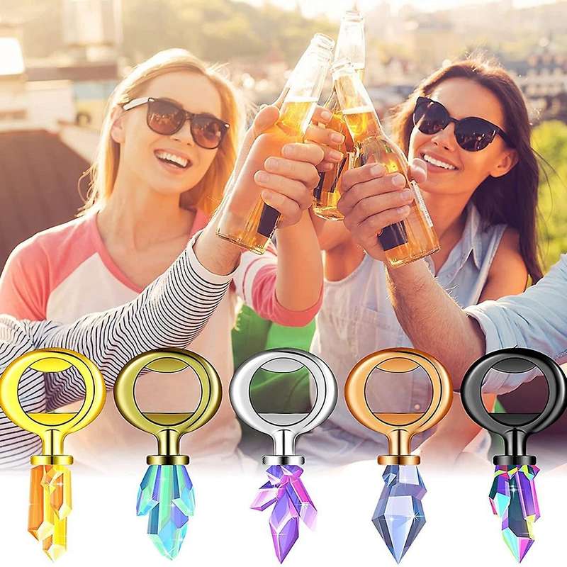 10 Pieces Bottle Opener Inserts Kit Beer Opener for Wedding Diy Craft