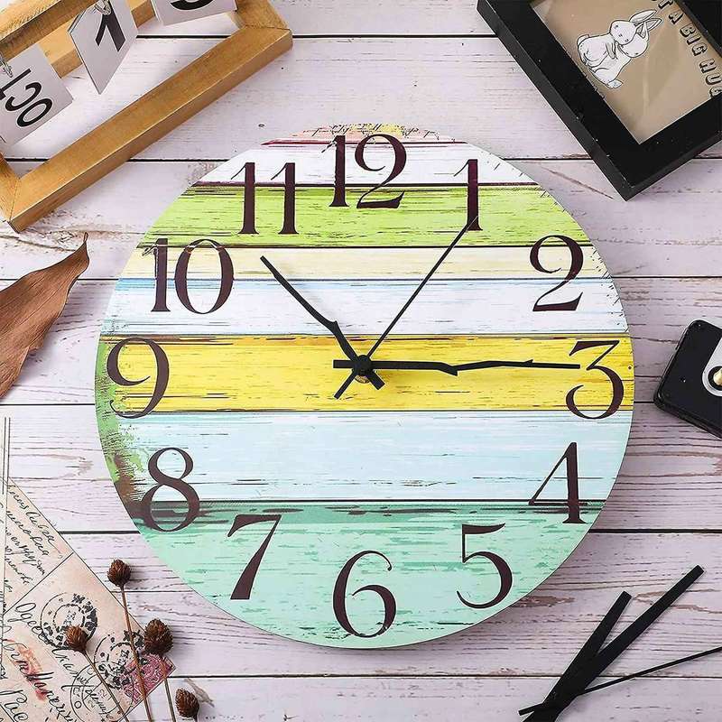 2pcs Quartz Clock Movement Mechanism Parts for 12 Inch Wall Clock