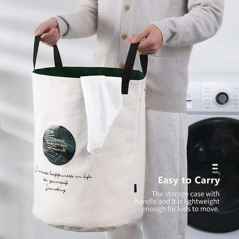 Collapsible Dirty Clothes Toy Basket Bucket Bathroom Organizer Bags-a
